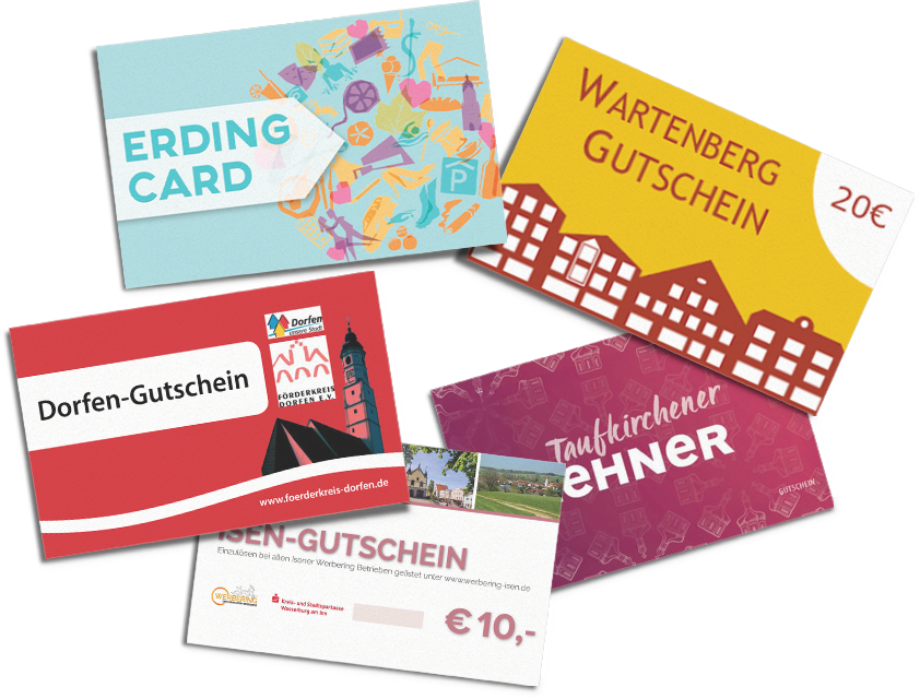 Gutscheine Landkreis Erding